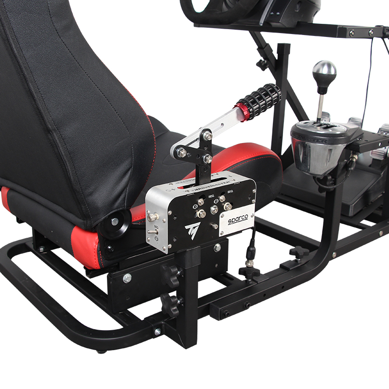 ARTcockpit座椅支架后部安装图马斯特TSS手刹架